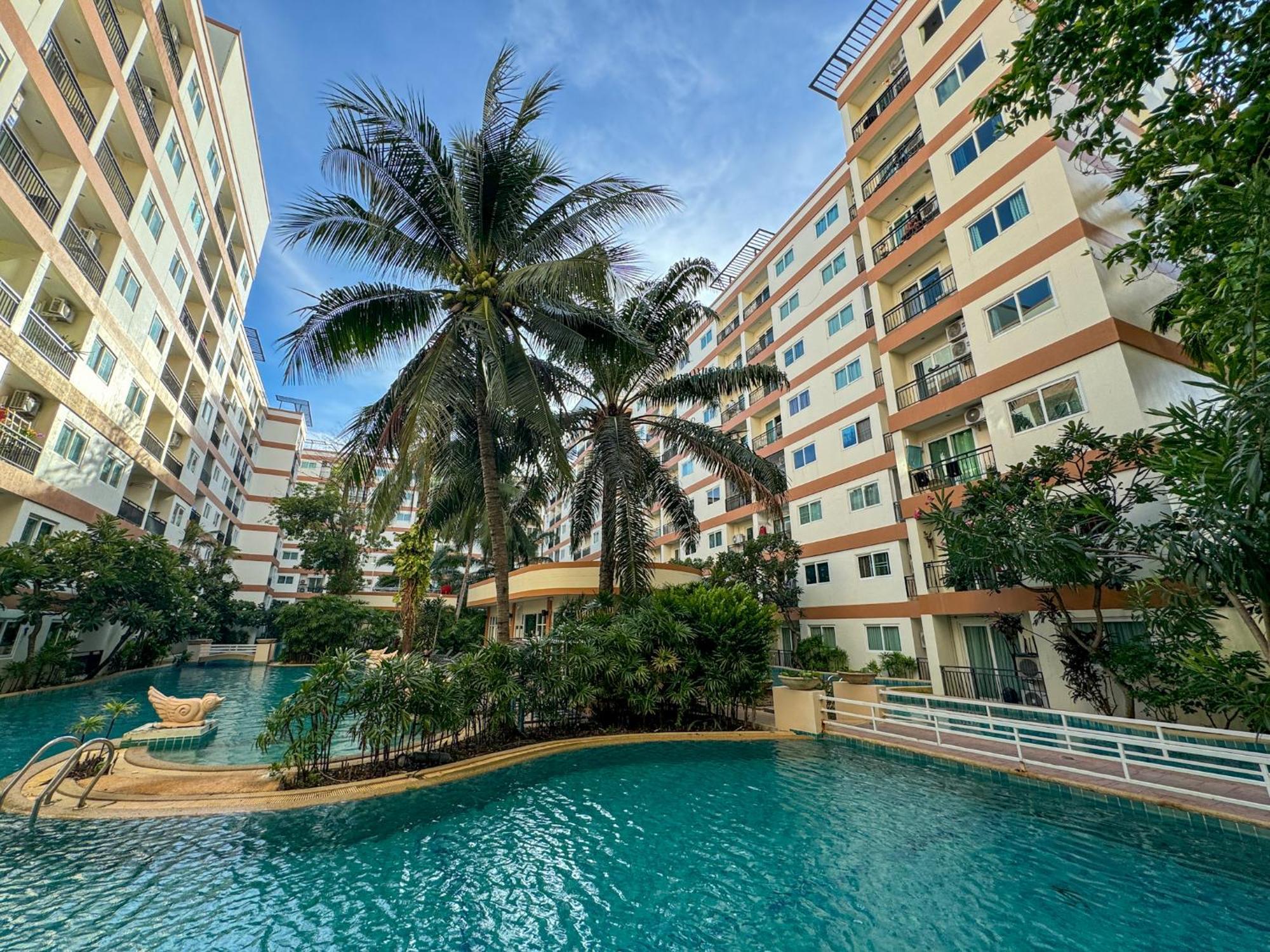 卧室直达泳池 全网最低价 到中天海滩5分钟 Jomtien Beach Dış mekan fotoğraf